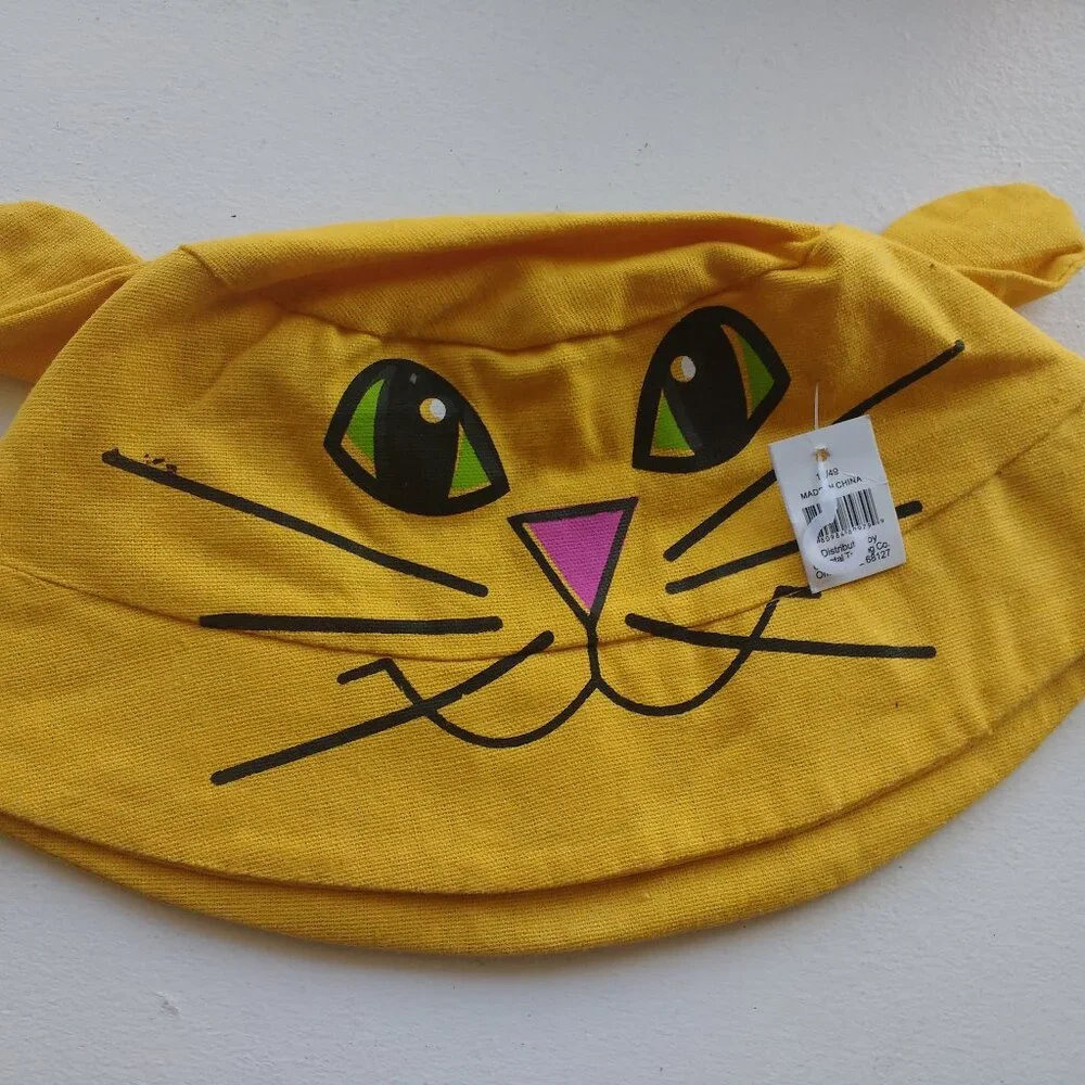 Dog & Cat Hats, Birthday, Party favor, dress up, Halloween costume x 2 New